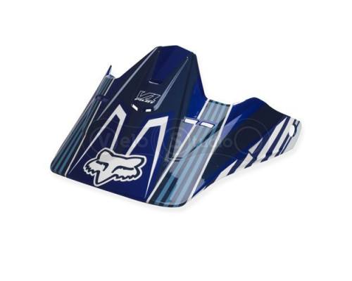 Козирок FOX V1 Helmet Visor - RACE [Blue], One Size