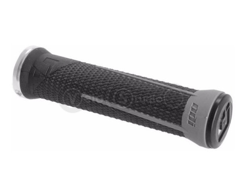 Грипсы ODI AG-1 Signature Black/Graphite w/ Silver clamps
