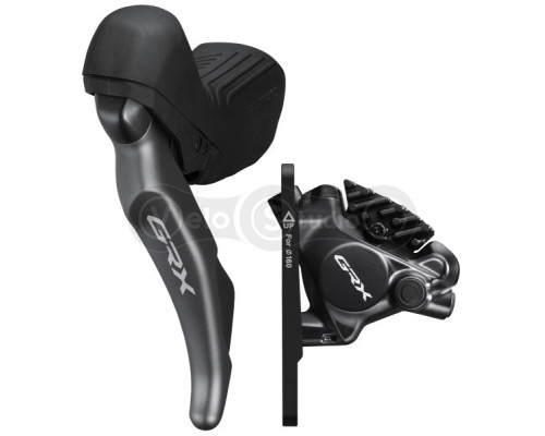 Дуали гідравліка Shimano RX820 GRX 1x12, передній (гідролінія 1000мм)