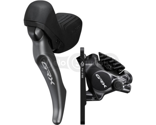 Дуалы гидравлика Shimano RX820 GRX 2x12, передний (гидролиния 1000мм)
