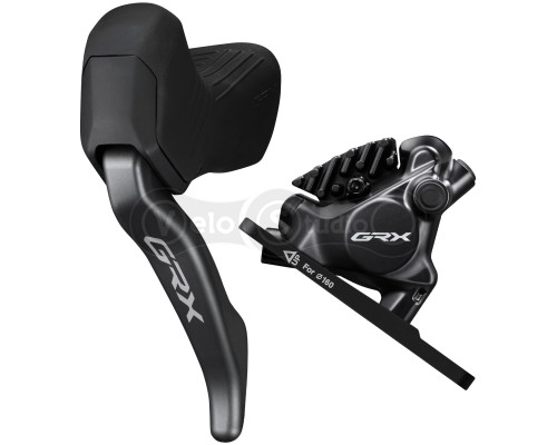 Тормоз передний гидравлический Shimano RX825 GRX, (ST-RX825, BR-RX820, гидролиния 1000мм)