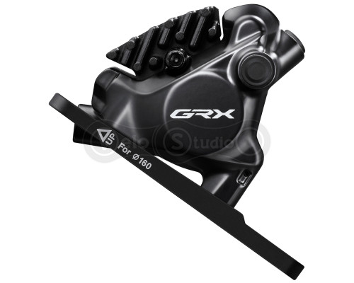 Тормоз передний гидравлический Shimano RX825 GRX, (ST-RX825, BR-RX820, гидролиния 1000мм)