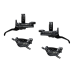 Комплект гальм Shimano M8220 DEORE XT перед+зад (4-поршн, J-kit гідролінії 1000 та 1700мм)