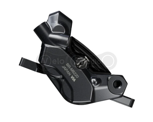 Комплект гальм Shimano M8220 DEORE XT перед+зад (4-поршн, J-kit гідролінії 1000 та 1700мм)