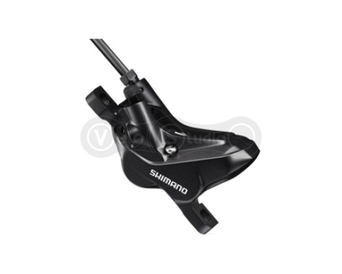 Калипер тормоза Shimano BR-MT420 4 поршня, колодки D03S полимер