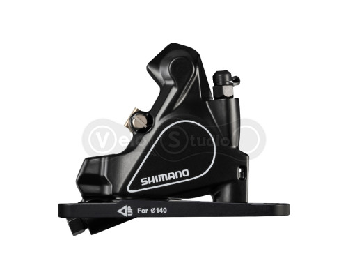 Калипер тормоза Shimano BR-RS405-F, FLAT MOUNT передний адаптер 140/160мм