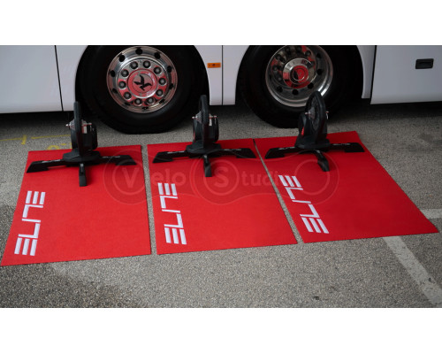 Мат под велотренажер ELITE, (180х90) красный