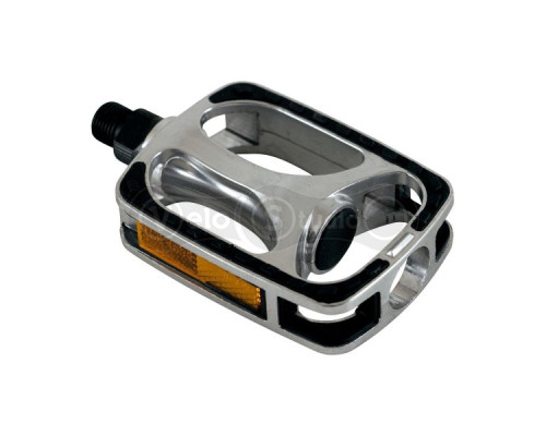 Педали Longus Comfort Al smaller KNR, серебристые