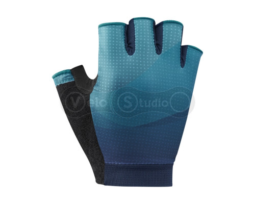 Вело рукавички жіночі Shimano SUMIRE сині, розмір S