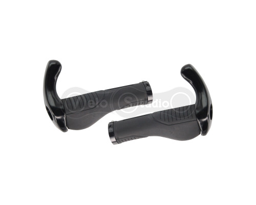 Грипсы Longus SPUR Anatomic с рожками anatomic и замком