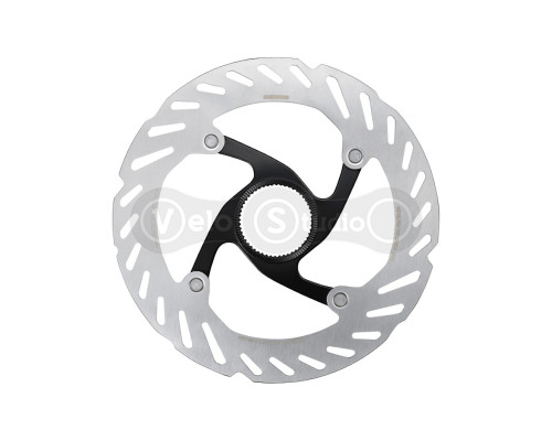 Ротор Shimano RT-CL700-S-I, 160мм, ICE TECH FREEZA CENTER LOCK, гайка с внешними зацепами