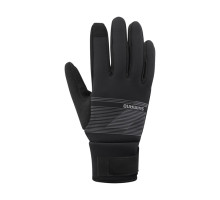 Рукавички Shimano WINDBREAK THERMAL, чорно/сірі, розм. M