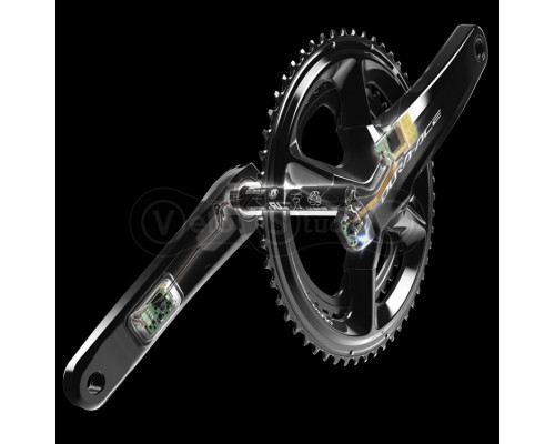 Шатуны Shimano FC-R9200-P Dura-Ace Hollowtech II 172,5мм 54Х40, с измерителем мощности