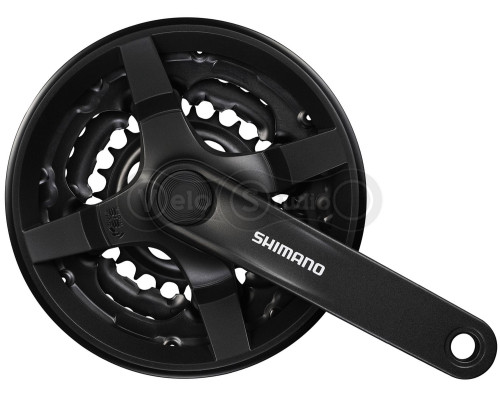 Шатуны Shimano FC-TY301, 150мм, 42X34X24, защита звезд