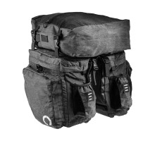 Сумка Longus GRANITE на багажник 35.0 літра, сіра