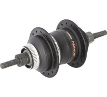 Втулка задня Simano SG-3D55-3, NEXUS 3 швидкості, 32відв 135X193мм, (ROD:90.75мм) CENTER LOCK чорна, OEM