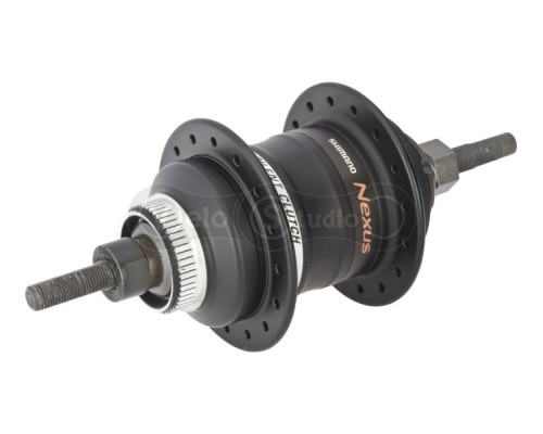 Втулка задня Simano SG-3D55-3, NEXUS 3 швидкості, 32відв 135X193мм, (ROD:90.75мм) CENTER LOCK чорна, OEM