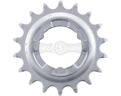 Зірка для втулки Shimano Nexus 18 зубів срібляста