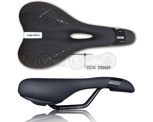 Сідло DDK 390 Memory Foam 269x156 чорне