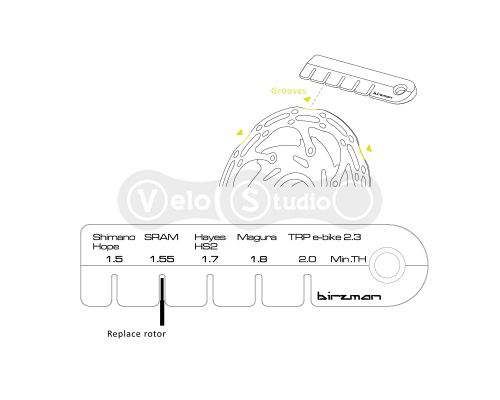 Індикатор зносу ротора Birzman Rotor Wear Indicator