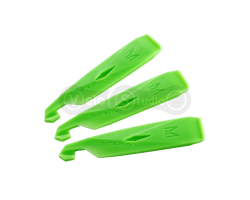 Бортировки Birzman Tire Lever Set, 3шт, зеленые