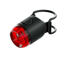 Мигалка задня Knog Plug Rear 10 Lumens Black