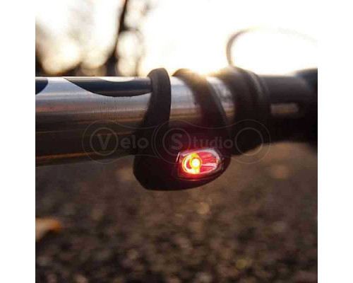 Мигалка задня Knog Frog Strobe Rear 2.5 Lumens Black