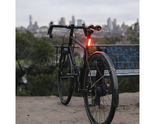 Мигалка задня Knog Blinder Mob V The Face Black 44 Lumens