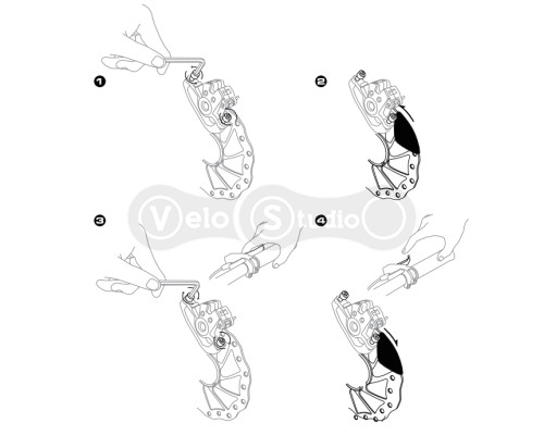 Инструмент для настройки дисковых тормозов Birzman