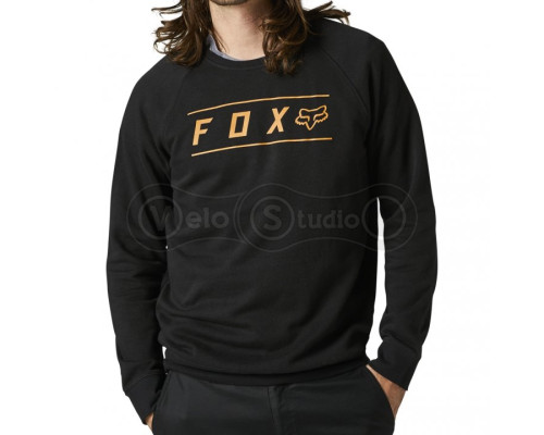 Толстовка FOX Pinnacle Crew Fleece Black размер L