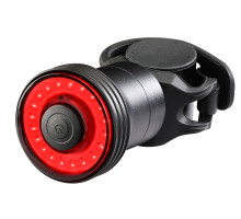 Мигалка задняя Green Cycle Round Dots, COB LED, 40 Люмен; 3 режима