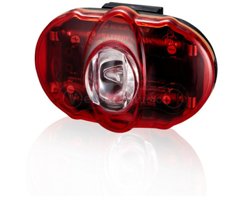 Мигалка задняя Infini VISTA I-406R, 3 светодиода, 2 режима, 2x