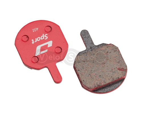 Колодки гальмівні JAGWIRE Red Mountain Sport DCA052 - Hayes Sole, MX2, MX3