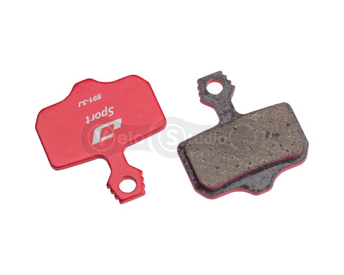 Колодки гальмівні JAGWIRE Red Zone Comp DCA079 (2 шт) - Avid Elixir CR, Elixir R