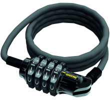 Замок Onguard TERRIER Combo 4 кодовый на 4 цифры, трос 120см х 6мм