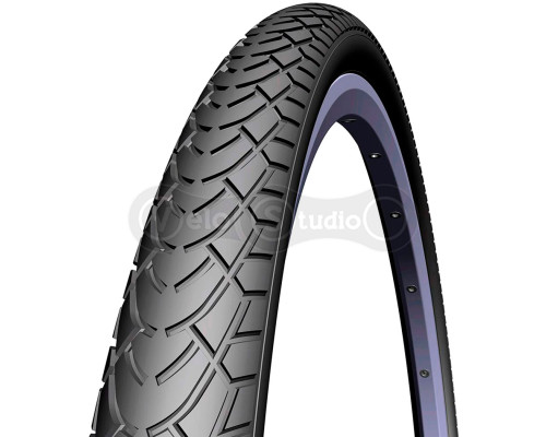 Покрышка 20x1.75x2 (47-406) Rubena (Mitas) WALRUS V41 Classic, черная