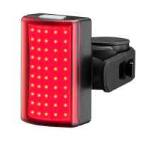 Мигалка задня Green Cycle Square, COB LED, 100 Люмен; 8 режимів