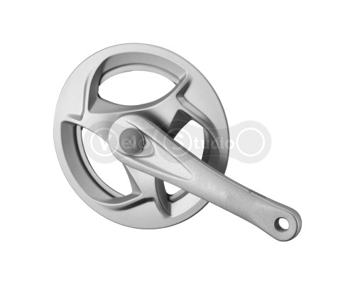 Шатуни PROWHEEL PRO-L42PP, 170mm, 42T срібло