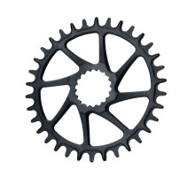 Зірка Garbaruk 1-11, direct mount, AL 7075-T6 narrow-wide, 30зуб., Чорна (сумісна з Trail2/Trail3)
