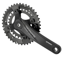 Шатуны PROWHEEL ZEPHYR-501, (10S), 175mm, 36/22T black