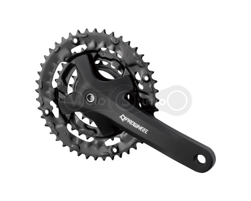 Шатуны PROWHEEL MPE-401, (9S / 8S), 170mm, 44/32/22T black