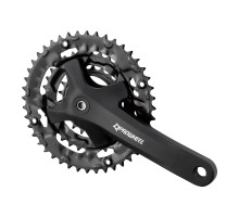 Шатуны PROWHEEL MPE-401, (9S / 8S), 175mm, 44/32/22T black