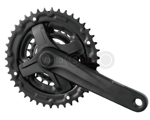 Шатуны PROWHEEL TA-CM60, (8S / 7S), 170mm, 42/34/24T black