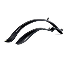 Комплект крил 24"-28" SIMPLA Raptor SDS, кріплення заднього скобою, чорні