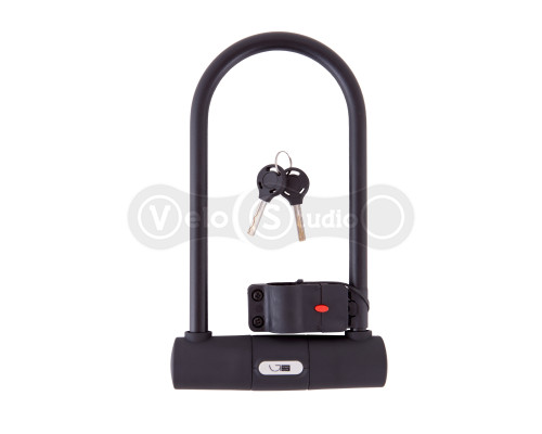 Замок Green Cycle U-lock на ключі GLK-468 115x230 чорний