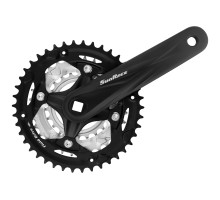 Шатун SUN RACE M600, 42-32-22T, під квадрат, L175mm