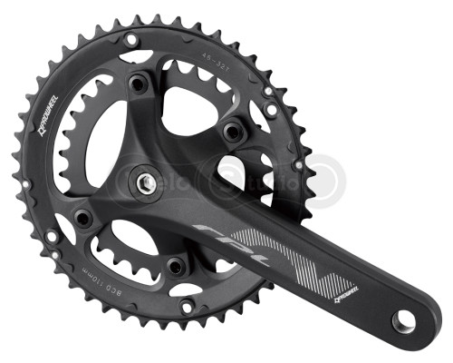 Шатуны PROWHEEL RPL-521, (9S / 8S), 170mm, 48T/32T black