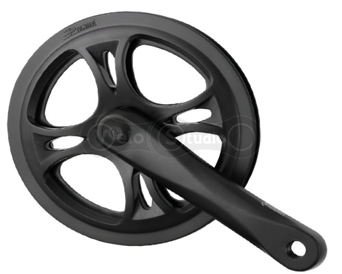 Шатуны PROWHEEL PRO-E44PP, 170mm, 44T black