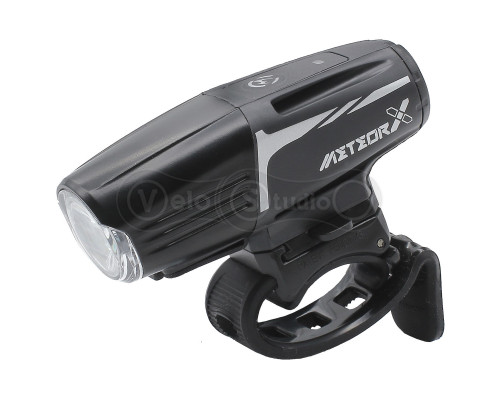 Фара Moon Meteor-X Auto 450 люмен, акумулятор знімний 1600мАч, USB-MICRO кабель, чорна