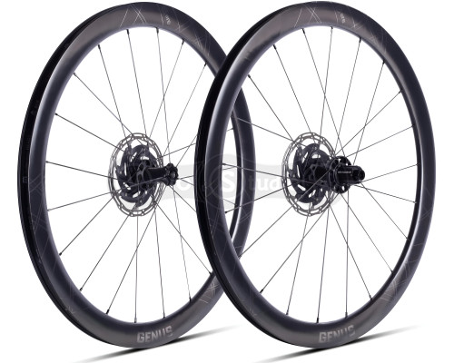 Комплект колёс ERE GENUS II CL45 CARBON, Road 28, 100x12/142x12, CL, HG11, tubeless